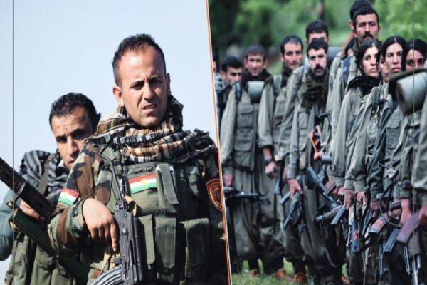 درگیری پ ک ک با نیروهای اقلیم کردستان عراق