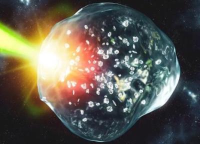 شبیه سازی جو سیاراتی که در آنها الماس می بارد ، فراوری الماس با پلاستیک و اکسیژن ، مقایسه وزن الماس زمین با الماس نپتون و اورانوس!