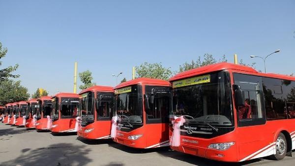 تحویل 700 اتوبوس به تهران به وسیله خودروسازان